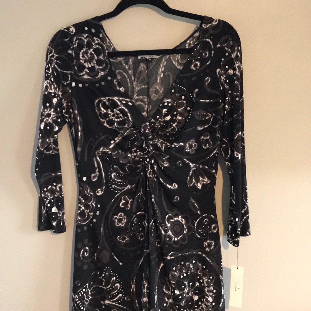 Black and Brown Lily dress